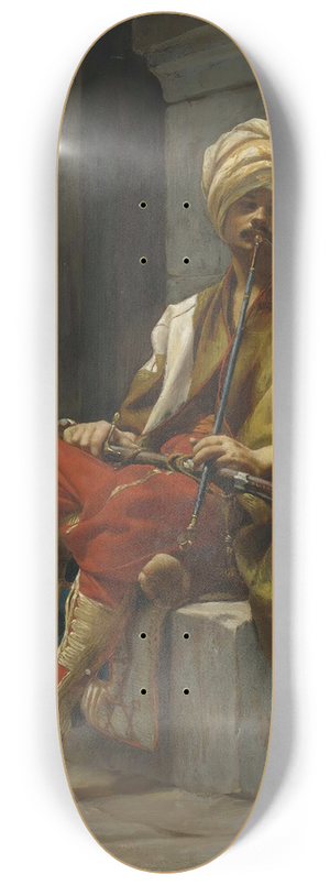 Thobald Chartran - The Chibouk Smoker 8.25 inch art skate deck Thobald Chartran - The Chibouk Smoker 8.25 inch art skate deck