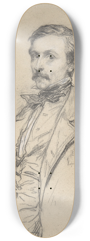 Thodore Chassriau - Ernest Chassriau 8.25 inch art skate deck