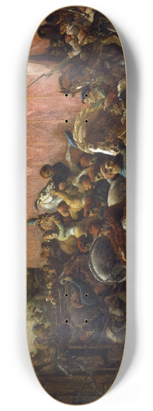 Thodore Gricault - Riderless Racers at Rome 8.25 inch art skate deck Thodore Gricault - Riderless Racers at Rome 8.25 inch art skate deck