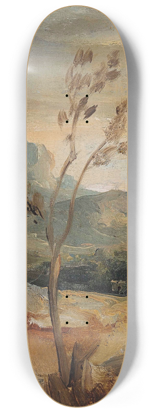 Thodore Rousseau - Paysage dAuvergne 8.25 inch art skate deck