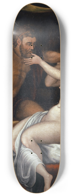 Thoman Weber - Tarquinius Threatening Lucrece 8.25 inch art skate deck