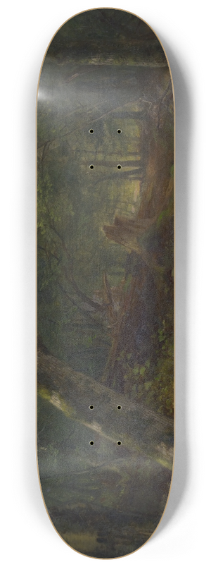 Asher Brown Durand - Artists Lane after aShower 8.25 inch art skate deck