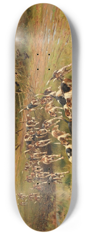 Thomas Blinks - In full cry 8.25 inch art skate deck Thomas Blinks - In full cry 8.25 inch art skate deck