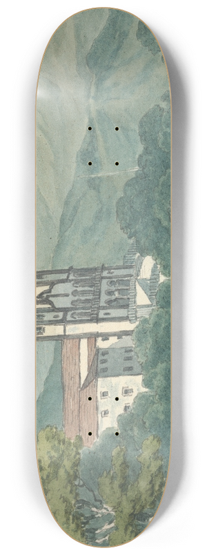 Thomas Bradshaw - Villa in the Mountains 8.25 inch art skate deck