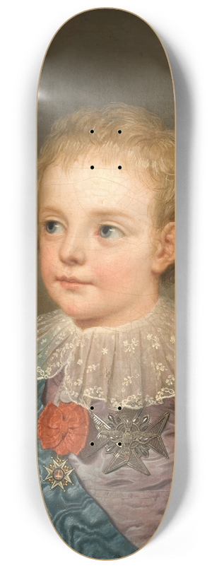 Adolf Ulrik Wertmller - Crownprince, Le Dauphin, Louis-Joseph-Xavier-Franois of France (1781-1789) 8.25 inch art skate deck Adolf Ulrik Wertmller - Crownprince, Le Dauphin, Louis-Joseph-Xavier-Franois of France (1781-1789) 8.25 inch art skate deck