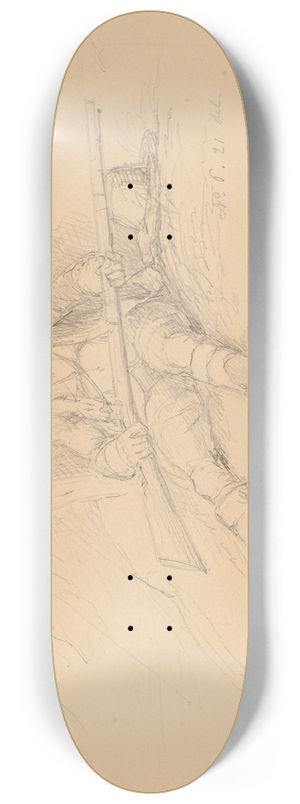 Asher Brown Durand - Rip Van Winkle 8.25 inch art skate deck
