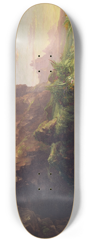 Thomas Cole - The Voyage of Life  Childhood 8.25 inch art skate deck