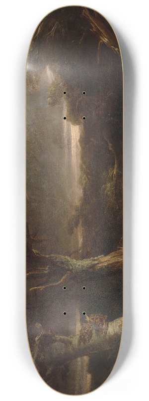 Thomas Cole - Tornado in an American Forest 8.25 inch art skate deck