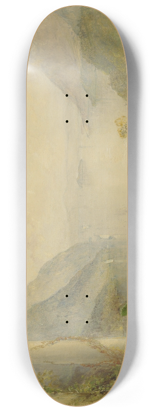 Thomas Creswick - Figures on a Balcony, probably at Westpoint 8.25 inch art skate deck Thomas Creswick - Figures on a Balcony, probably at Westpoint 8.25 inch art skate deck