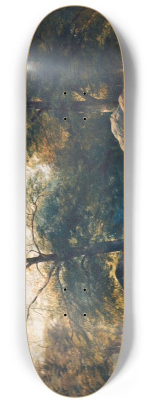 Thomas Creswick - Rest by the Way 8.25 inch art skate deck Thomas Creswick - Rest by the Way 8.25 inch art skate deck