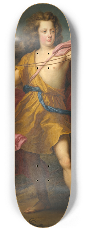 Adolf Ulrik Wertmller - Frederick William I, 1688-1740, King of Prussia 8.25 inch art skate deck