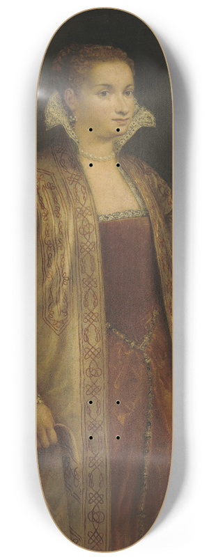 Assistant of Titian - Emilia di Spilimbergo 8.25 inch art skate deck