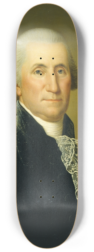 Adolf Ulrik Wertmller - George Washington 8.25 inch art skate deck Adolf Ulrik Wertmller - George Washington 8.25 inch art skate deck