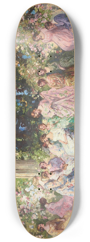 Thomas Edwin Mostyn - Fte Champtre 8.25 inch art skate deck
