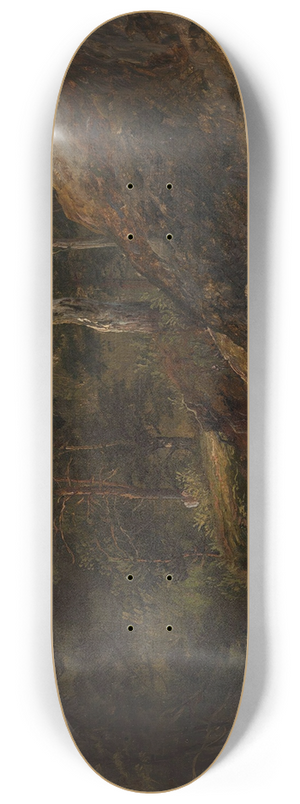 Thomas Fearnley - Forest Study from Romsdal 8.25 inch art skate deck