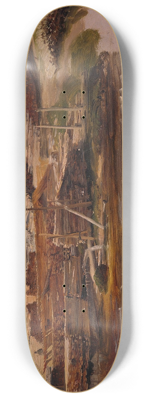 Thomas Fearnley - Timber Yard 8.25 inch art skate deck Thomas Fearnley - Timber Yard 8.25 inch art skate deck