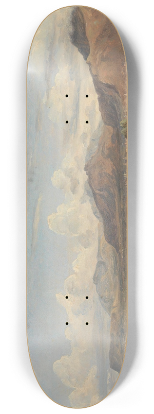 Thomas Fearnley - View of Palermo 8.25 inch art skate deck Thomas Fearnley - View of Palermo 8.25 inch art skate deck