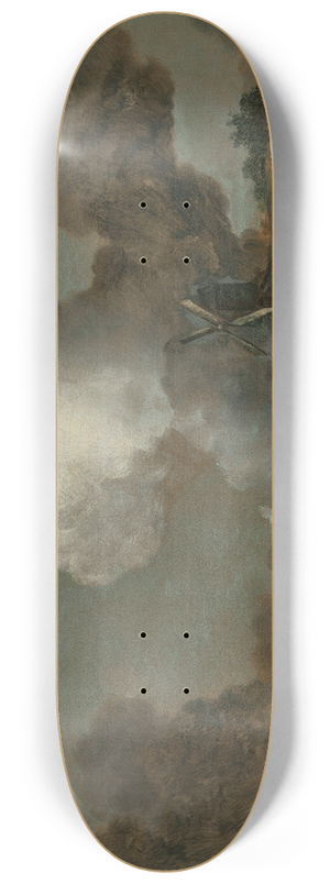 Thomas Gainsborough - The Suffolk Plough 8.25 inch art skate deck