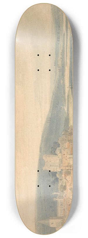 Thomas Girtin - View of Rochester 8.25 inch art skate deck