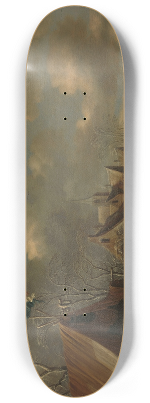 Thomas Heeremans - Enjoying the Ice 8.25 inch art skate deck Thomas Heeremans - Enjoying the Ice 8.25 inch art skate deck