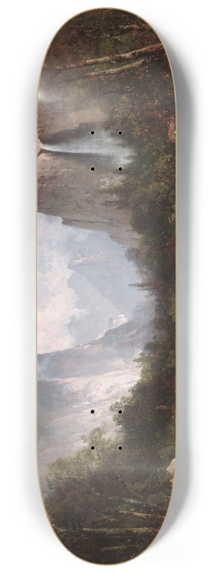 Thomas Hill - View of Yosemite Valley 8.25 inch art skate deck