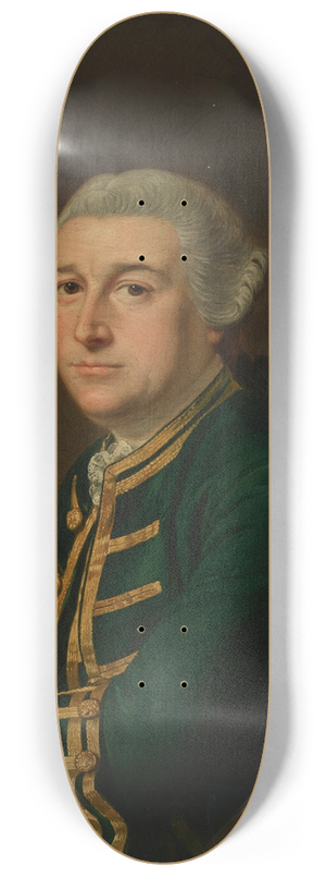 Thomas Hudson - Portrait of David Garrick (1717-1779) 8.25 inch art skate deck Thomas Hudson - Portrait of David Garrick (1717-1779) 8.25 inch art skate deck