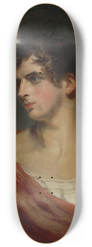 Thomas Lawrence - Portrait of John Joseph Henry 8.25 inch art skate deck