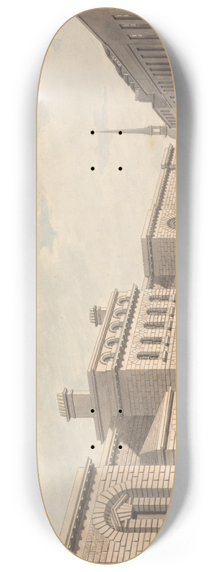 Thomas Malton the Younger - Newgate 8.25 inch art skate deck