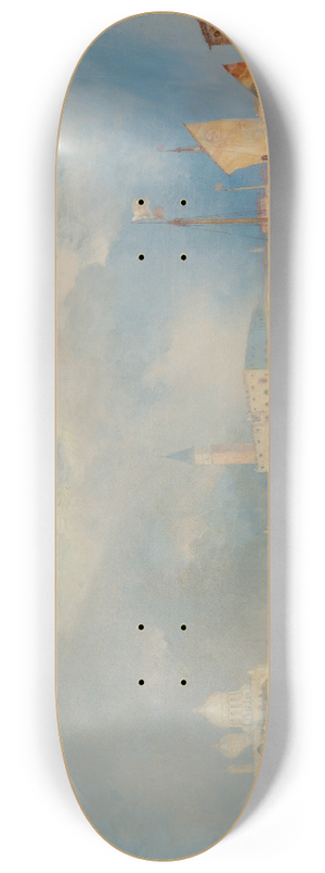 Thomas Moran - Entrance To The Grand Canal, Venice 8.25 inch art skate deck Thomas Moran - Entrance To The Grand Canal, Venice 8.25 inch art skate deck
