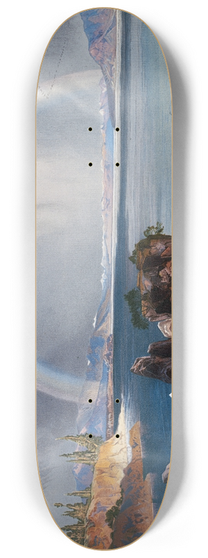 Thomas Moran - Yellowstone Lake 8.25 inch art skate deck