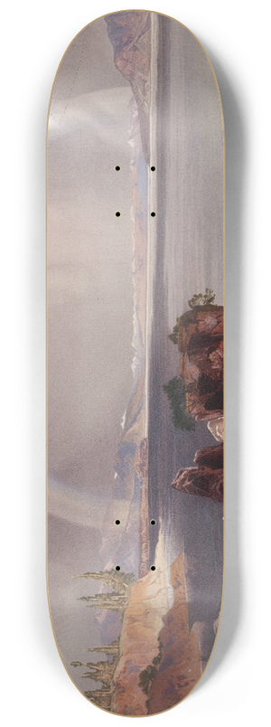 Thomas Moran - Yellowstone Lake 8.25 inch art skate deck