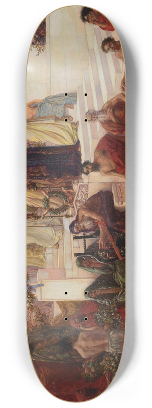 Thomas Ralph Spence - The Song of Phemius and the Sorrow of Penelope 8.25 inch art skate deck Thomas Ralph Spence - The Song of Phemius and the Sorrow of Penelope 8.25 inch art skate deck