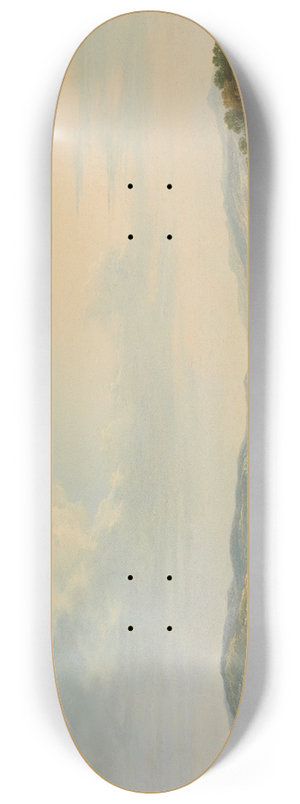 Thomas Roberts - Knock Ninney and Lough Erne from Bellisle, County Fermanagh, Ireland 8.25 inch art skate deck