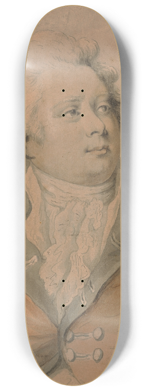 Thomas Rowlandson - George IV when Prince of Wales 8.25 inch art skate deck Thomas Rowlandson - George IV when Prince of Wales 8.25 inch art skate deck