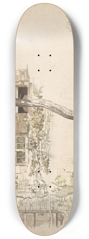 August Alleb - Herberg de Roskam te Dongen 8.25 inch art skate deck