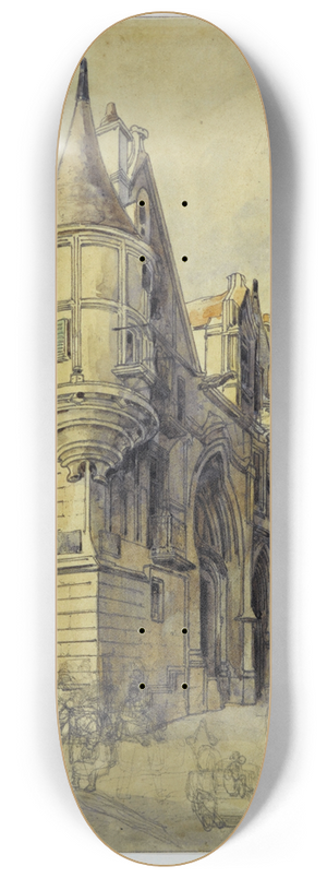 Thomas Shotter Boys - LHtel de Sens, rue du Figuier 8.25 inch art skate deck