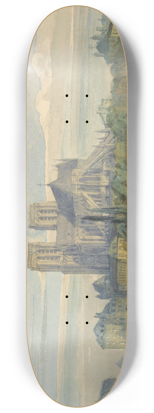 Thomas Shotter Boys - Notre Dame, Paris 8.25 inch art skate deck Thomas Shotter Boys - Notre Dame, Paris 8.25 inch art skate deck
