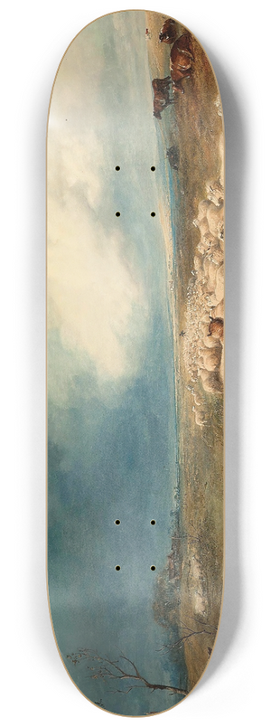 Thomas Sidney Cooper - The fleecy charge 8.25 inch art skate deck