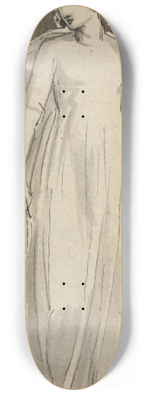 Thomas Stothard - Girl 8.25 inch art skate deck