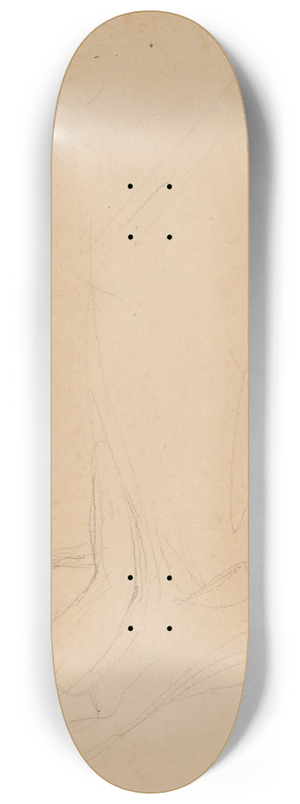 August Alleb - Portret van een vrouw, zittend op een stoel in een psychiatrische inrichting 8.25 inch art skate deck August Alleb - Portret van een vrouw, zittend op een stoel in een psychiatrische inrichting 8.25 inch art skate deck