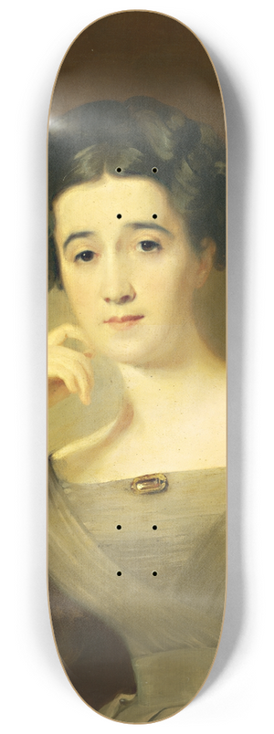 Thomas Sully - Mrs. William Griffin 8.25 inch art skate deck
