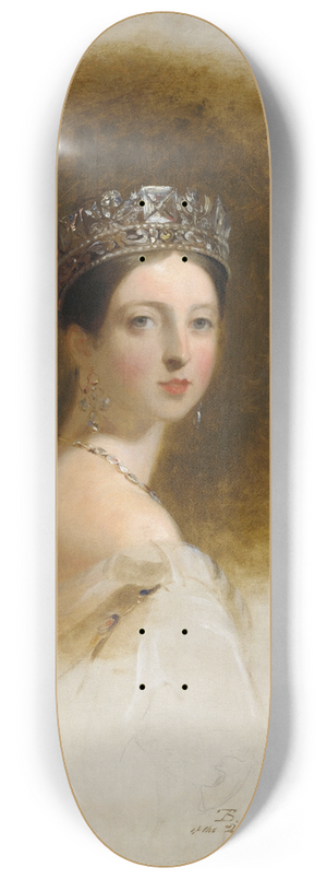 Thomas Sully - Queen Victoria 8.25 inch art skate deck