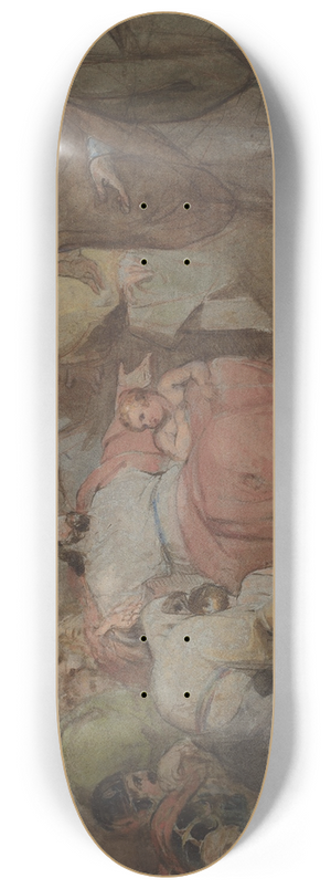 Thomas Sully - Suffer the Little Children 8.25 inch art skate deck