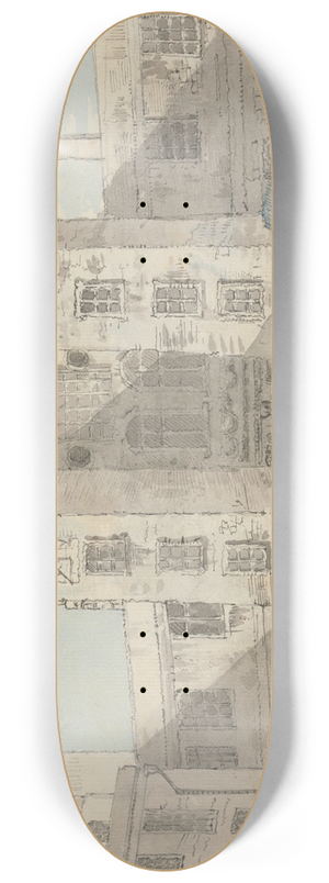 Thomas Theodosius Forrest - Old Somerset House 8.25 inch art skate deck