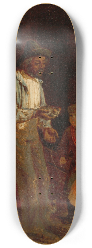 Thomas Waterman Wood - The Kitten 8.25 inch art skate deck