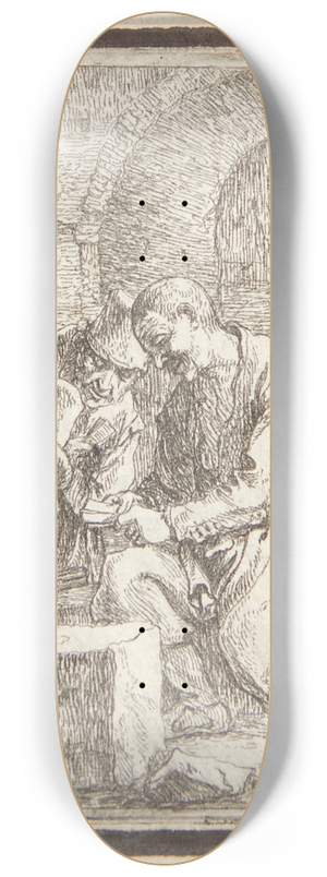 Thomas Wijck - Kortspillere 8.25 inch art skate deck