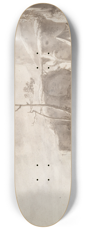 Thomas Wijck - Rocky Landscape with aStream 8.25 inch art skate deck