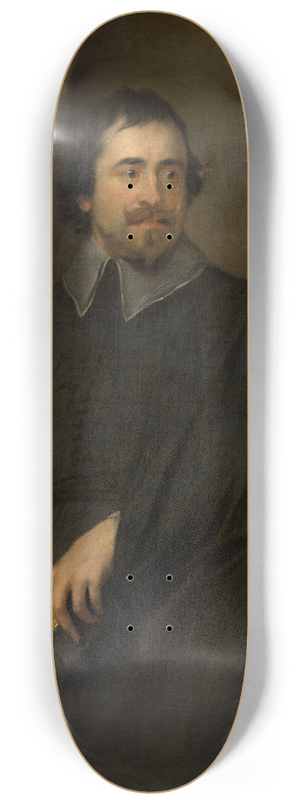 Thomas Willeboirts Bosschaert - Portrait of a Cleric 8.25 inch art skate deck