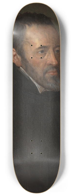 Thomas Willeboirts Bosschaert - Portret van Balthasar Corderius 8.25 inch art skate deck