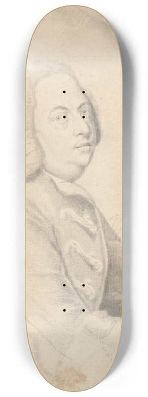 Thomas Worlidge - Self Portrait 8.25 inch art skate deck Thomas Worlidge - Self Portrait 8.25 inch art skate deck